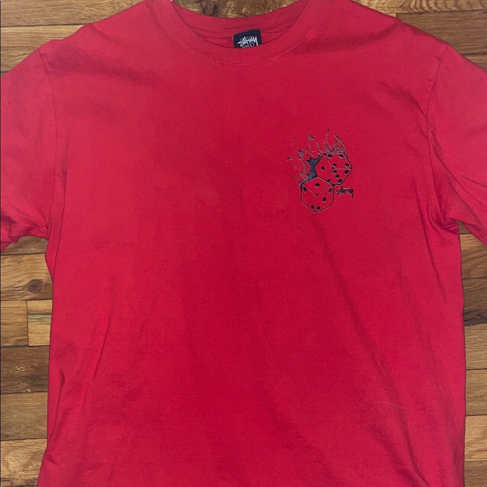 Stussy Red Dice Graphic Tee